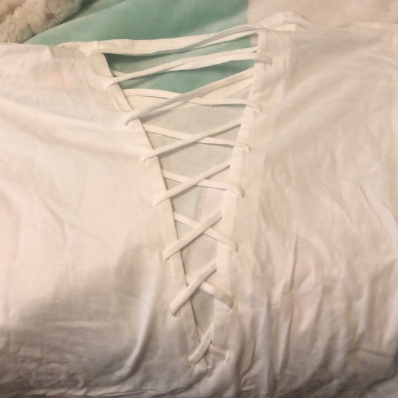 Victoria’s Secret PINK blue long sleeve tee - Picture 2 of 4